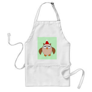 Niedliche Weihnachtsschale Kochen Schürze