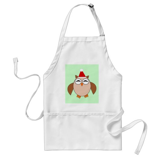 Niedliche Weihnachtsschale Kochen Schürze (Vorne)
