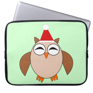 Niedliche Weihnachtsschale Laptop-Tasche Laptopschutzhülle