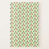 Niedliche Weihnachtsschale Personalisiert Planer (Rückseite)