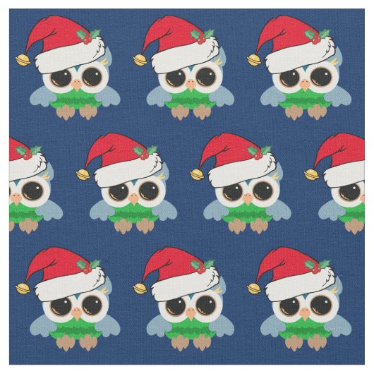 Niedliche Weihnachtsschale Stoff (Nahaufnahme)