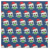 Niedliche Weihnachtsschale Stoff (Muster)