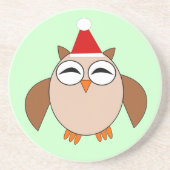 Niedliche Weihnachtsschale Untersetzer (Vorne)