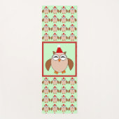 Niedliche Weihnachtsschale Yogamatte (Vorderseite)