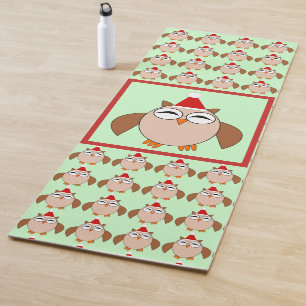 Niedliche Weihnachtsschale Yogamatte