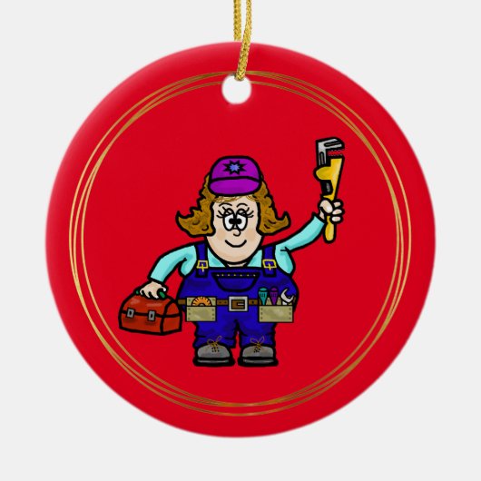 Niedliche Weihnachtsschmuck mit Namen (Vorne)