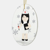 Niedliche Weihnachtsschmuck Nurse 3 (Links)