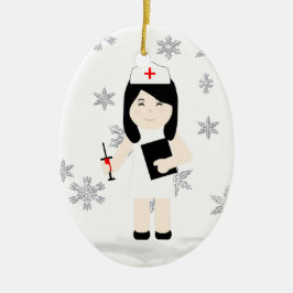 Niedliche Weihnachtsschmuck Nurse 3