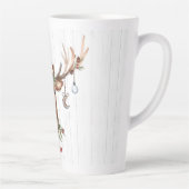 Niedliche Weihnachtsschmuck | Rustikales Holz Milchtasse (Rechts)