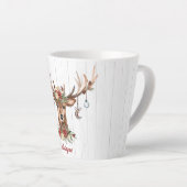 Niedliche Weihnachtsschmuck | Rustikales Holz Milchtasse (Rechte Ecke)