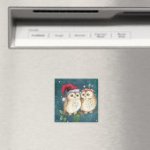 Niedliche Weihnachtsschnecken Magnet (In Situ (Geschirrspüler))