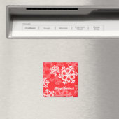 Niedliche Weihnachtsschneeflocken Magnet (In Situ (Geschirrspüler))