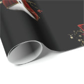 Niedliche Weihnachtsschneemänner Geschenkpapier (Rolleneckpunkt)