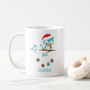 Niedliche Weihnachtsschüssel Personalisierte Weihn Kaffeetasse