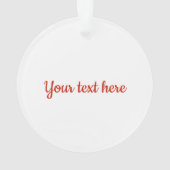 Niedliche Weihnachtsspielzeuge mit Wintervögeln Ak Ornament (Rückseite)