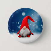 Niedliche Weihnachtssterne Button (Vorderseite)