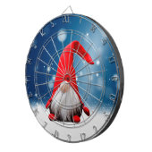 Niedliche Weihnachtssterne Dartscheibe (Vorderseite rechts)