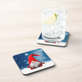 Niedliche Weihnachtssterne Getränkeuntersetzer (Rechte Seite)