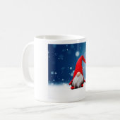 Niedliche Weihnachtssterne Kaffeetasse (Vorderseite Links)