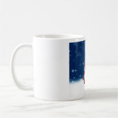 Niedliche Weihnachtssterne Kaffeetasse (Links)
