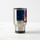 Niedliche Weihnachtssterne Reisebecher (Mittel)