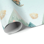 Niedliche Weihnachtsverpackung Geschenkpapier (Rolleneckpunkt)