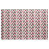 Niedliche Weihnachtswagen Stoff (Yard (91,4 cm))