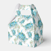 Niedliche Weihnachtswasserschildkröte Geschenkschachtel (Rückseite)