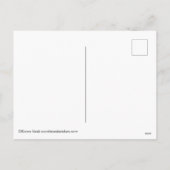 Niedliche Weihnachtsweih Maine Coon Postkarte (Rückseite)