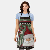 Niedliche Weihnachtsweihnachtsbrille Schürze (Getragen)