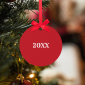 Niedliche Weihnachtsweihnachtsgewohnheit Ornament Aus Metall