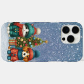 Niedliche Weihnachtswelpen und -kätzchen Case-Mate iPhone Hülle (Rückseite (Horizontal))