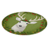 Niedliche Weihnachtswild Schneidebrett (Ecke)