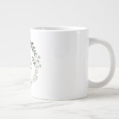 Niedliche Weihnachtswünsche Jumbo-Tasse (Rechts)