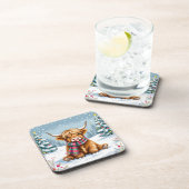 Niedliche Weihnachtszeit der Höllenküche Getränkeuntersetzer (Rechte Seite)