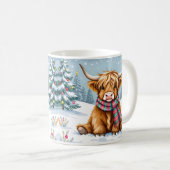 Niedliche Weihnachtszeit der Höllenküche Kaffeetasse (VorderseiteRechts)