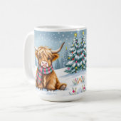 Niedliche Weihnachtszeit der Höllenküche Kaffeetasse (Vorderseite Links)