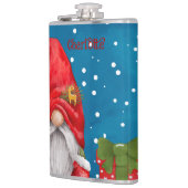 Niedliche Weihnachtszeit Flachmann (Links)