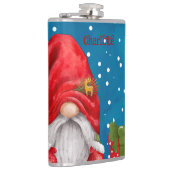 Niedliche Weihnachtszeit Flachmann (Rechts)