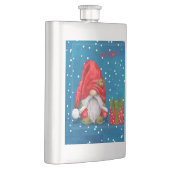 Niedliche Weihnachtszeit Flachmann (Rechts)