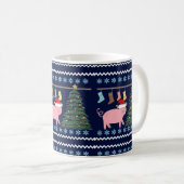 Niedliche Weihnachtszeit Kaffeetasse (VorderseiteRechts)