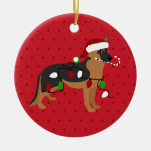Niedliche Weihnachtszeit Keramik Ornament