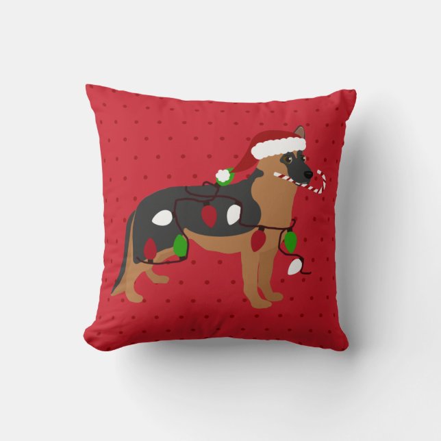 Niedliche Weihnachtszeit Kissen (Vorderseite)