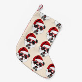 niedliche Weihnachtszeit Kleiner Weihnachtsstrumpf (Vorderansicht (hängend))