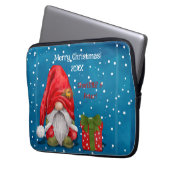 Niedliche Weihnachtszeit Laptopschutzhülle (Vorderseite Links)
