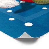 Niedliche Weihnachtszeit Poster (Ecke)