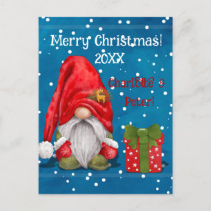 Niedliche Weihnachtszeit Postkarte