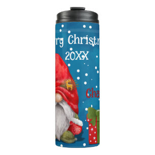 Niedliche Weihnachtszeit Thermosbecher