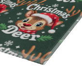 Niedliche Weihnachtszeremonie Schneidebrett (Ecke)