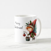 Niedliche Weihnachtszucht Kaffeetasse (VorderseiteRechts)